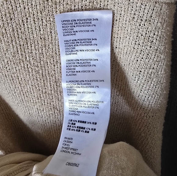 Free People Rope Strap Knit A Line Midi Dress Tan Size S Beach Vibes - Picture 5 of 5